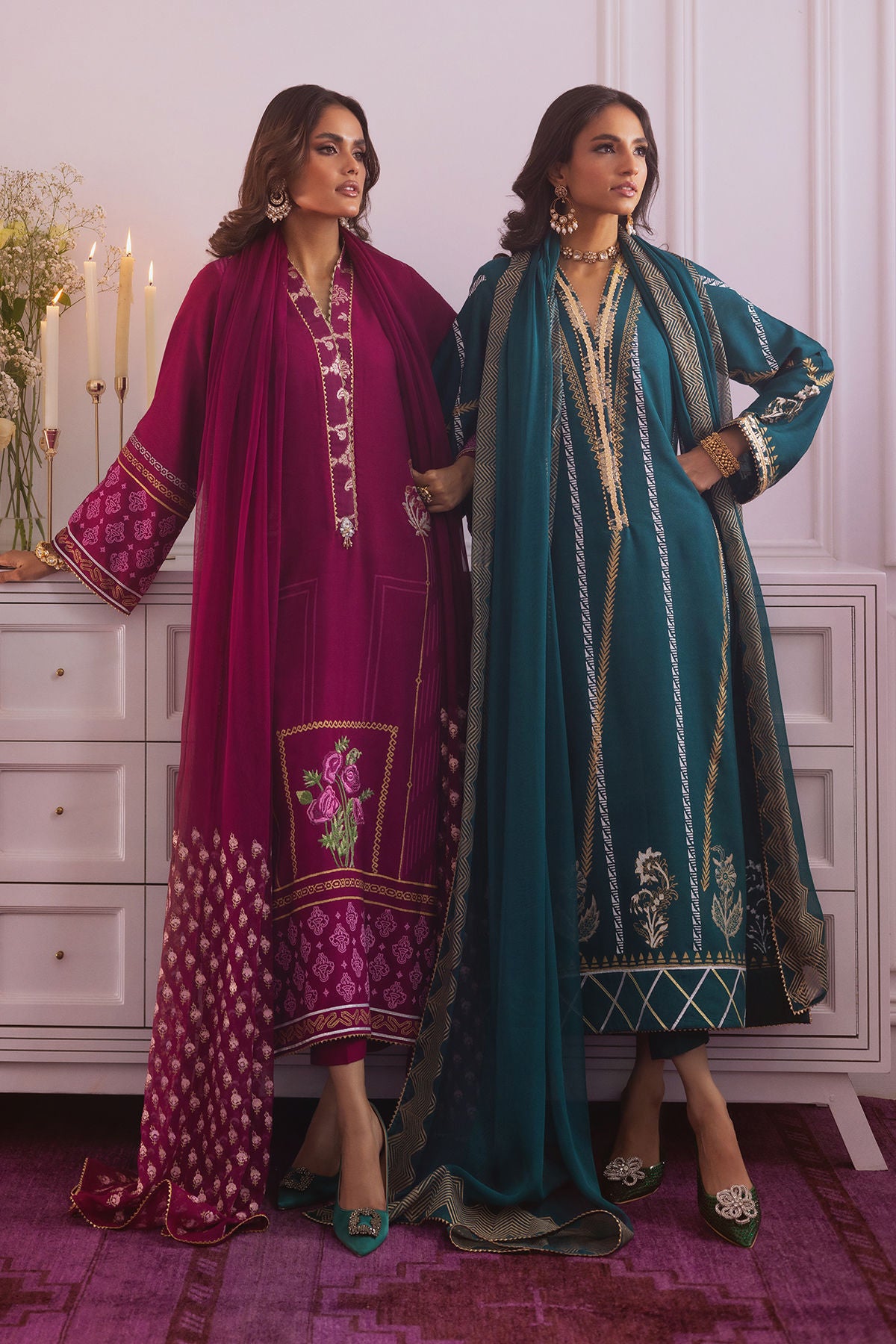 Aamera (Shirt, Dupatta & Pants)