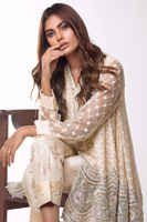 Picture of Shimmering snowflake (beige)