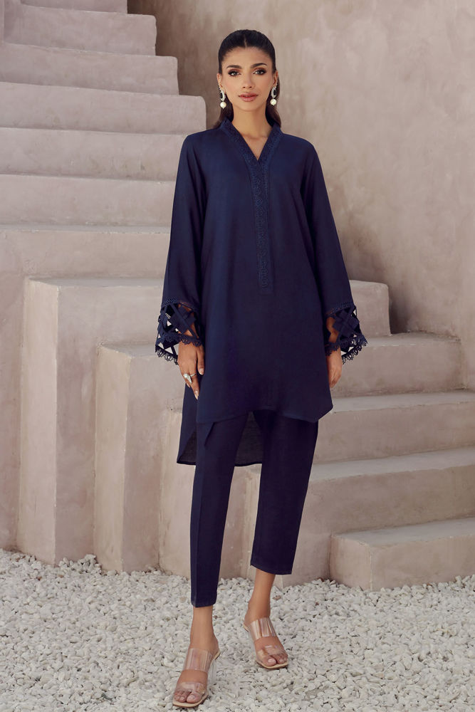 Annus Abrar | Designer Picks 24 | MISHKA MIDNIGHT BLUE - SHIRT AND PANTS