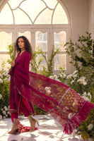 Picture of Afsaneh Cranberry - Shirt and Dupatta