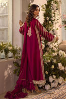 Picture of Visaal Cranberry - Shirt and Dupatta