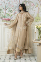 Picture of Alyra Sand -   plain dupatta