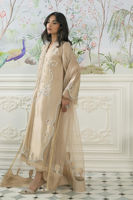 Picture of Alyra Sand -   plain dupatta