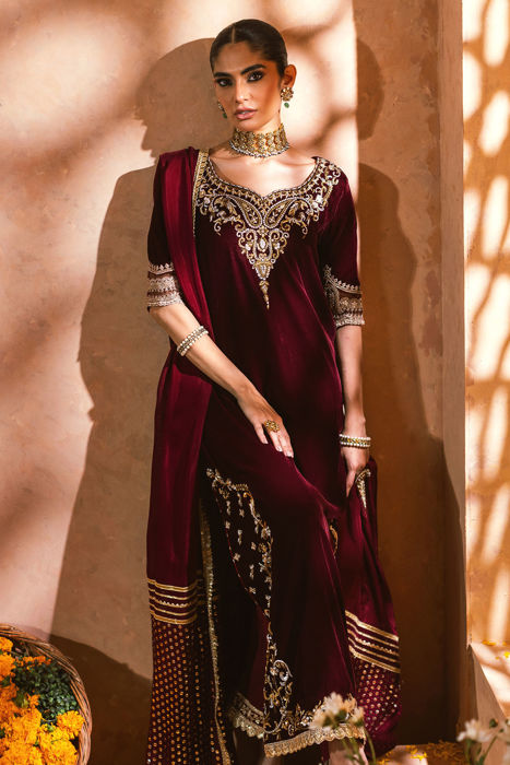 Dahlia (Shirt, Pants and Dupatta)