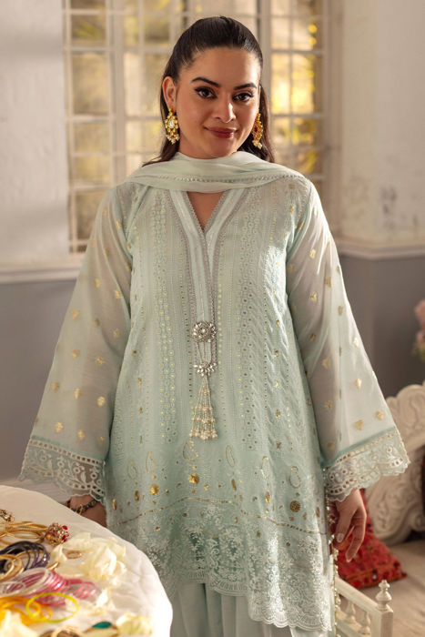 Aqs ( Shirt, Pants And Dupatta)