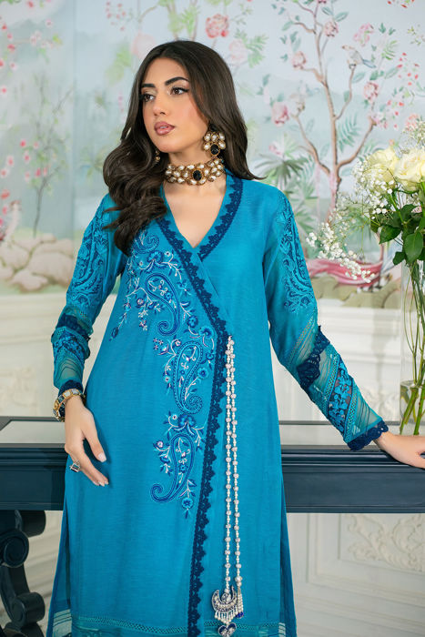 Enala - Angharka, Pants And Dupatta